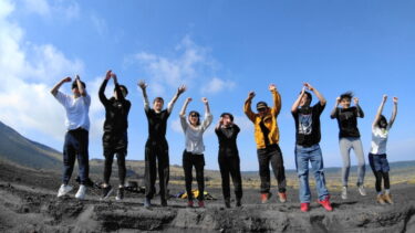 秋晴れの裏砂漠ジオツアー♪