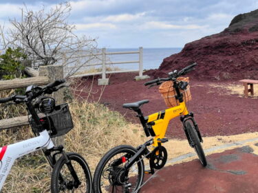 サイクリング　疲れ知らずの電動アシスト自転車で潮風を感じよう♪