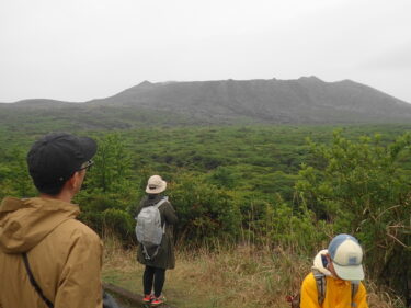 神掛かったタイミングの三原山ツアー！