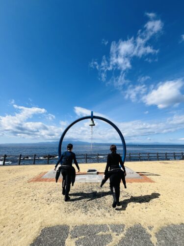 風はなく太陽ぽかぽかダイビング日和☀️